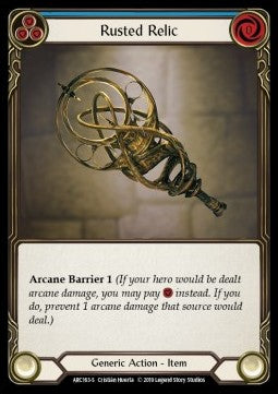 Rusted Relic [ARC163-S] (Arcane Rising - First) Rainbow Foil
