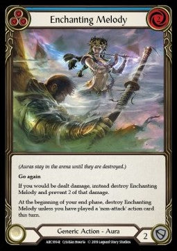 Enchanting Melody (Blue) [ARC169-R] (Arcane Rising - First) Rainbow Foil