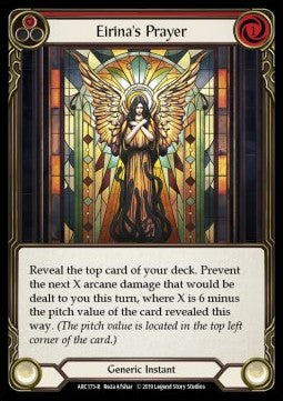 Eirina's Prayer (Red) [ARC173-R] (Arcane Rising - First) Regular