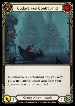 Cadaverous Contraband (Yellow) [ARC180-C] (Arcane Rising - First) Regular