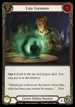 Fate Foreseen (Red) [ARC200-C] (Arcane Rising - First) Regular