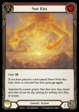 Sun Kiss (Red) [ARC212-C] (Arcane Rising - First) Rainbow Foil