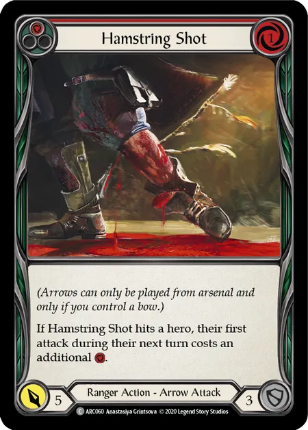Hamstring Shot (Red) [ARC060] (Arcane Rising - Unlimited) Rainbow Foil