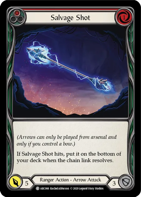 Salvage Shot (Red) [ARC066] (Arcane Rising - Unlimited) Regular