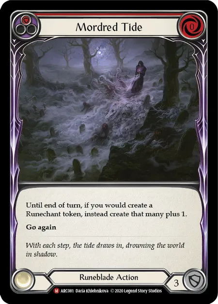 Mordred Tide [ARC081] (Arcane Rising - Unlimited) Rainbow Foil