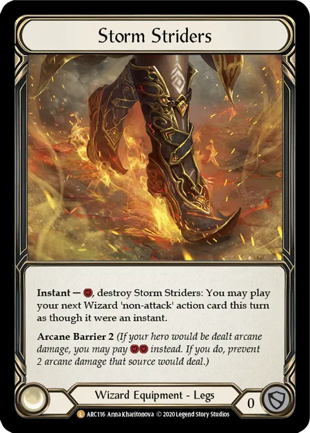Storm Striders [ARC116] (Arcane Rising - Unlimited) Rainbow Foil