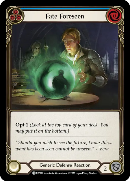 Fate Foreseen (Blue) [ARC202] (Arcane Rising - Unlimited) Regular