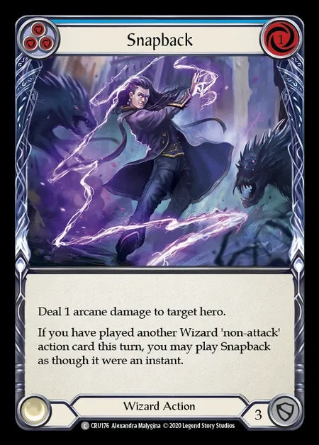 Snapback (Blue) [CRU176] (Crucible of War - First) Regular