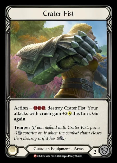Crater Fist [CRU025] (Crucible of War - First) Regular