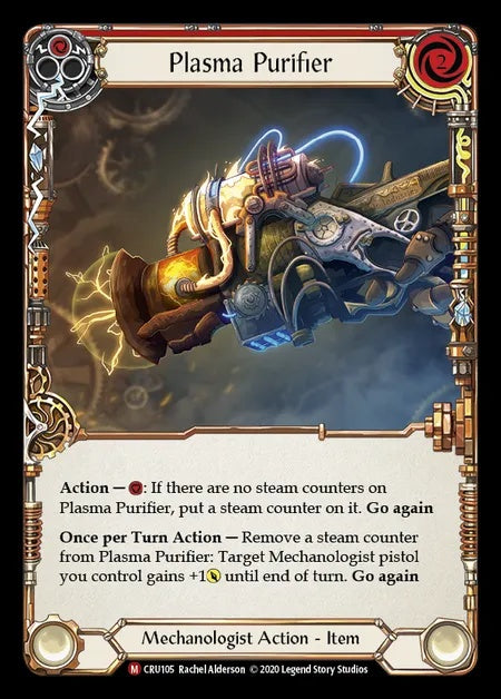 Plasma Purifier [CRU105] (Crucible of War - First) Rainbow Foil
