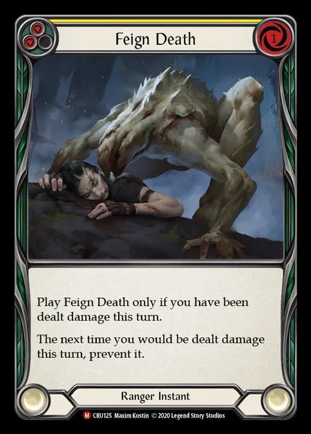 Feign Death [CRU125] (Crucible of War - First) Rainbow Foil