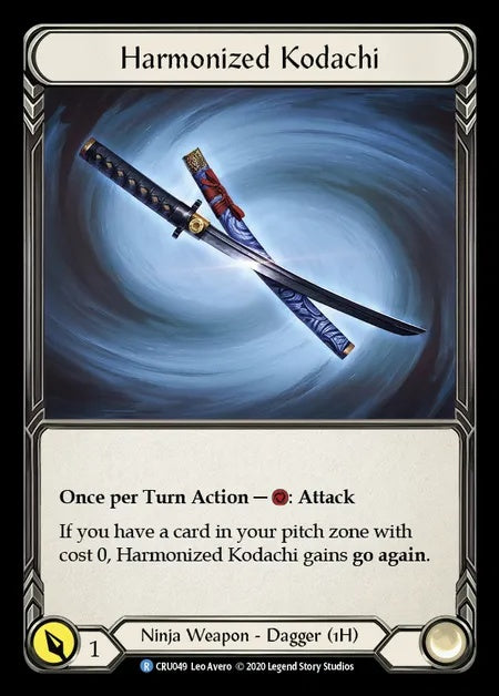 Harmonized Kodachi [CRU049] (Crucible of War - First) Cold Foil