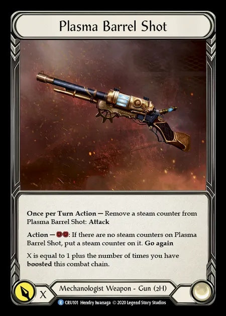 Plasma Barrel Shot [CRU101] (Crucible of War - First) Cold Foil