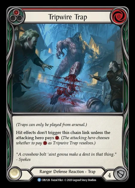 Tripwire Trap [CRU126] (Crucible of War - First) Regular