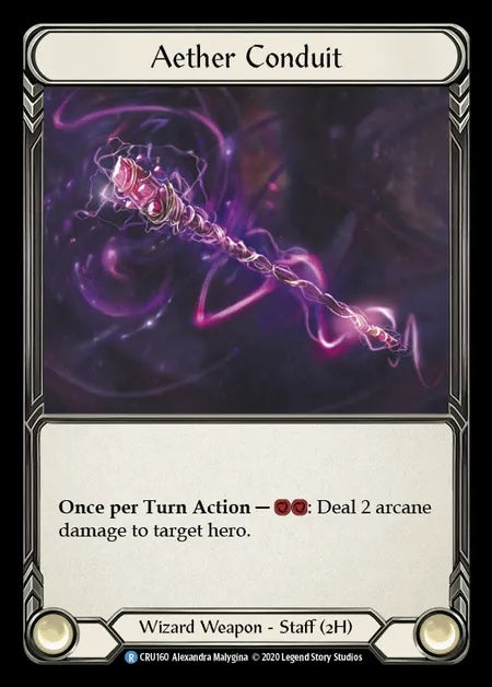 Aether Conduit [CRU160] (Crucible of War - First) Cold Foil