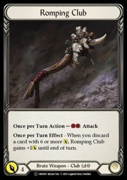 Romping Club [CRU003] (Crucible of War - Unlimited) Rainbow Foil
