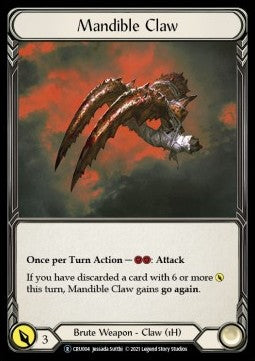 Mandible Claw [CRU004] (Crucible of War - Unlimited) Regular