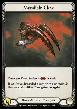 Mandible Claw [CRU005] (Crucible of War - Unlimited) Regular