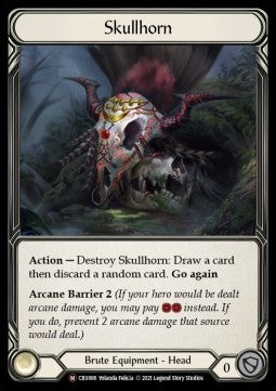 Skullhorn [CRU006] (Crucible of War - Unlimited) Rainbow Foil