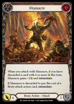Massacre [CRU008] (Crucible of War - Unlimited) Rainbow Foil