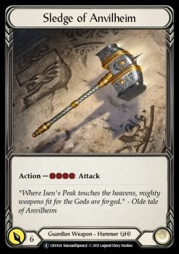 Sledge of Anvilheim [CRU024] (Crucible of War - Unlimited) Regular