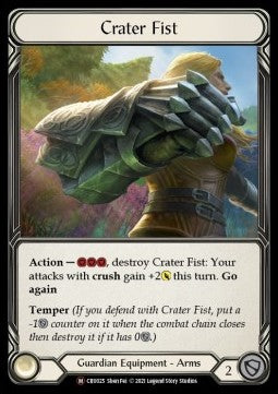 Crater Fist [CRU025] (Crucible of War - Unlimited) Regular