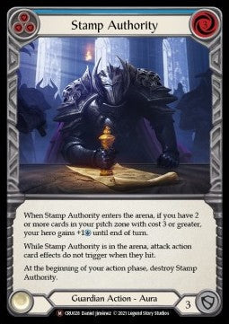 Stamp Authority [CRU028] (Crucible of War - Unlimited) Regular