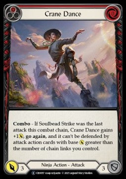 Crane Dance (Red) [CRU057] (Crucible of War - Unlimited) Regular