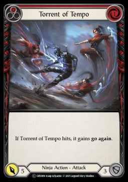 Torrent of Tempo (Red) [CRU069] (Crucible of War - Unlimited) Regular