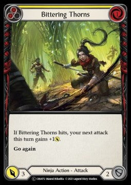 Bittering Thorns [CRU072] (Crucible of War - Unlimited) Regular