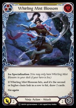 Whirling Mist Blossom [CRU074] (Crucible of War - Unlimited) Rainbow Foil