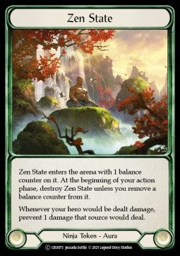 Zen State [CRU075] (Crucible of War - Unlimited) Rainbow Foil