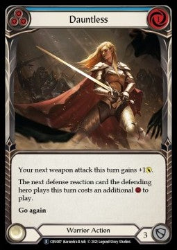 Dauntless (Blue) [CRU087] (Crucible of War - Unlimited) Regular