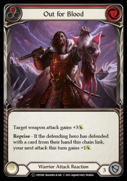 Out for Blood (Red) [CRU088] (Crucible of War - Unlimited) Rainbow Foil