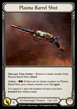 Plasma Barrel Shot [CRU101] (Crucible of War - Unlimited) Regular