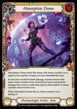 Absorption Dome [CRU104] (Crucible of War - Unlimited) Rainbow Foil