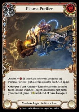 Plasma Purifier [CRU105] (Crucible of War - Unlimited) Rainbow Foil