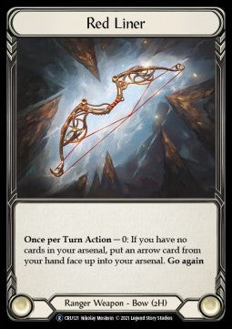 Red Liner [CRU121] (Crucible of War - Unlimited) Rainbow Foil