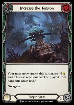 Increase the Tension (Red) [CRU135] (Crucible of War - Unlimited) Regular