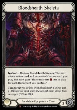 Bloodsheath Skeleta [CRU141] (Crucible of War - Unlimited) Rainbow Foil