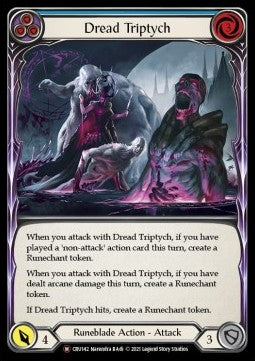 Dread Triptych [CRU142] (Crucible of War - Unlimited) Regular