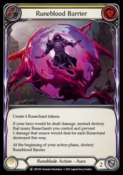 Runeblood Barrier [CRU144] (Crucible of War - Unlimited) Regular
