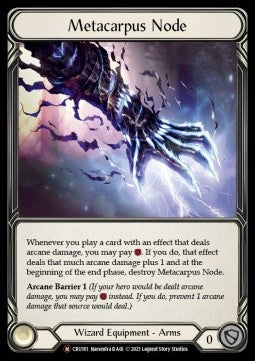 Metacarpus Node [CRU161] (Crucible of War - Unlimited) Rainbow Foil