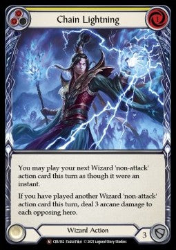 Chain Lightning [CRU162] (Crucible of War - Unlimited) Rainbow Foil