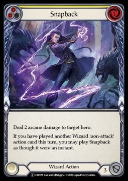 Snapback (Yellow) [CRU175] (Crucible of War - Unlimited) Regular