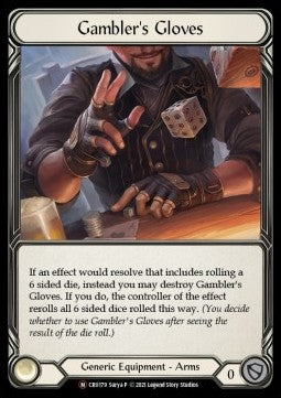 Gambler's Gloves [CRU179] (Crucible of War - Unlimited) Regular