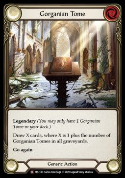 Gorganian Tome [CRU181] (Crucible of War - Unlimited) Rainbow Foil