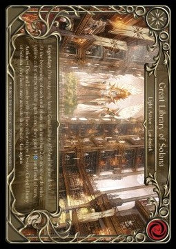 Great Library of Solana [MON000] (Monarch - First) Cold Foil