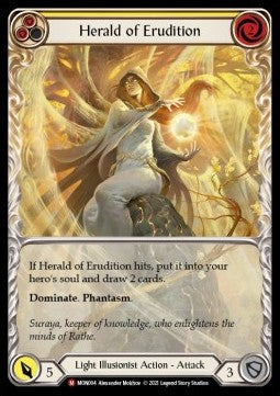 Herald of Erudition [MON004] (Monarch - First) Regular
