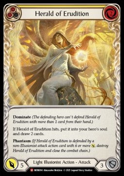 Herald of Erudition (Extended Art) [MON004] (Monarch - First) Rainbow Foil